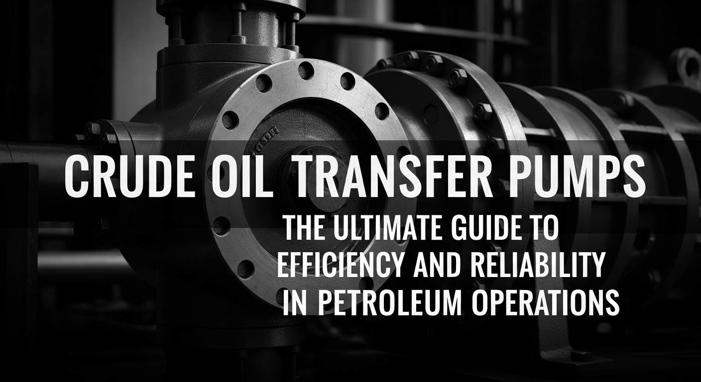 Ham Petrol Transfer Pompaları: Petrol Operasyonlarında Verimlilik ve Güvenilirlik İçin En İyi Kılavuz