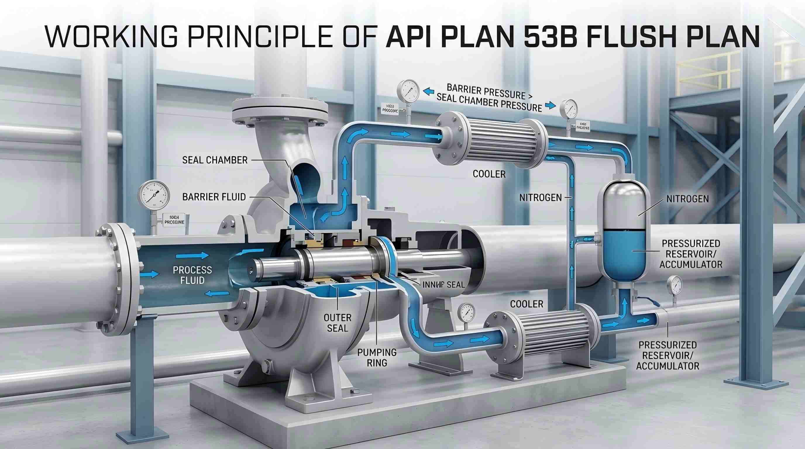 API PLAN 53B Yıkama Planının Çalışma Prensibi
